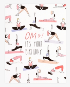 Hartland Brooklyn Om G Yoga Birthday Card   Srcset - Birthday Card Yoga, HD Png Download, Transparent PNG